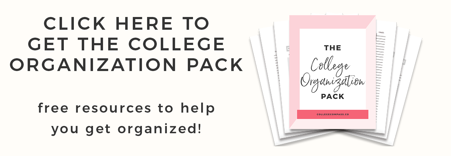 Get the College Organization Pack!